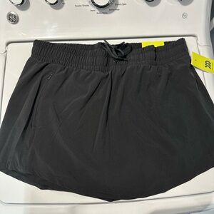 5 pcs All in Motion Black Athletic Shorts Lightweight Moisture-Wicking